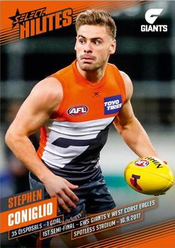 2017 Select AFL Hilites #SH-SF1 Stephen Coniglio Front